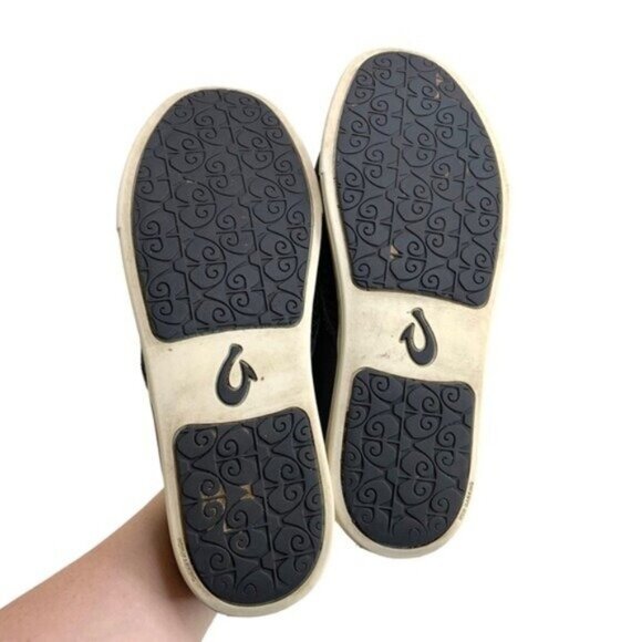 Olukai Pehuea Grey Loafers - Picture 8 of 8